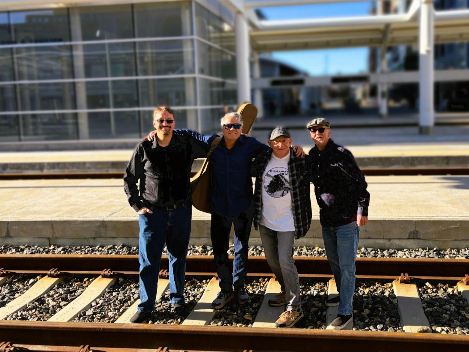 Band group photo outdoor